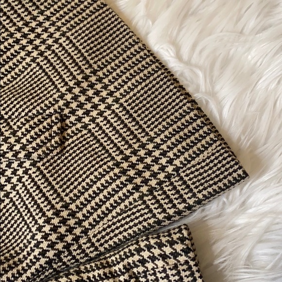 Lauren Ralph Lauren Brown Houndstooth Swing Jacket - Picture 3 of 11